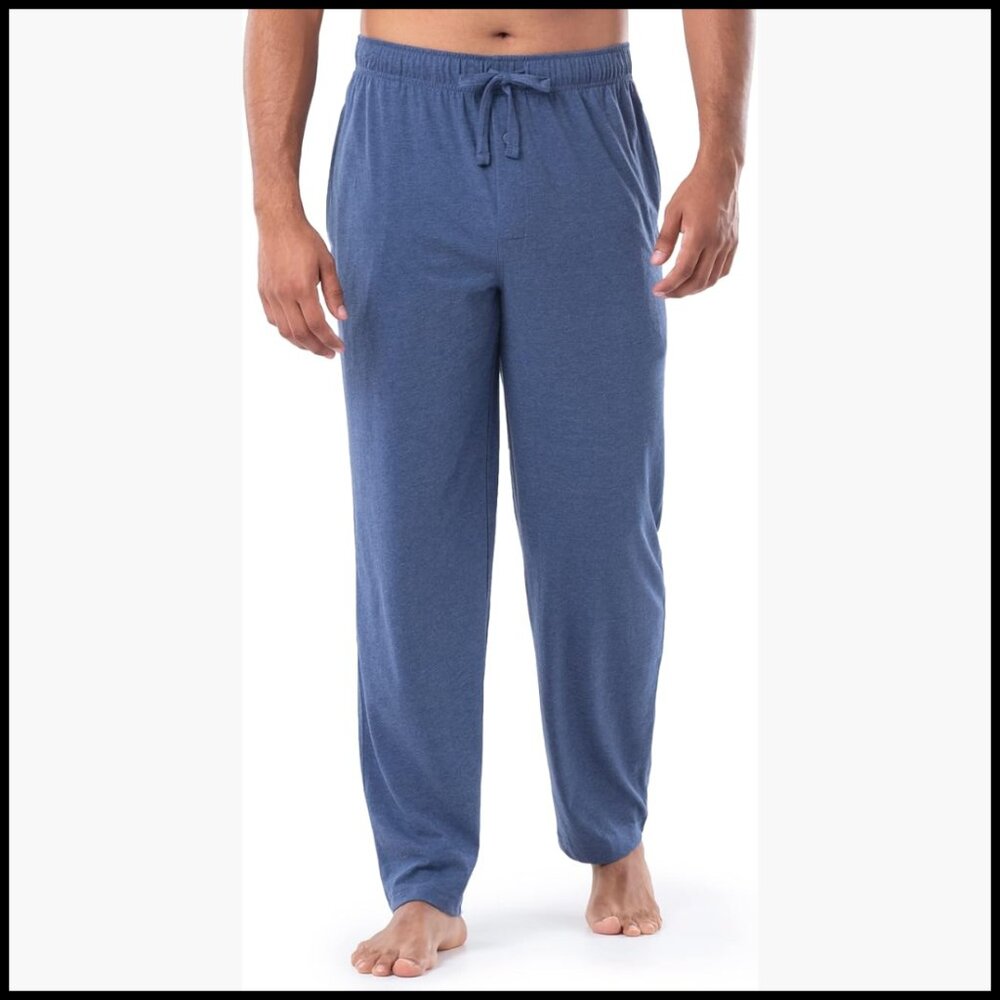 Cotton Jersey Knit Sleep Pajama Lounge Pant Relaxed Fit